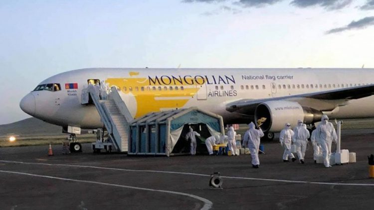 Франкфурт-Улаанбаатар чиглэлээр 261 иргэн эх орондоо ирлээ