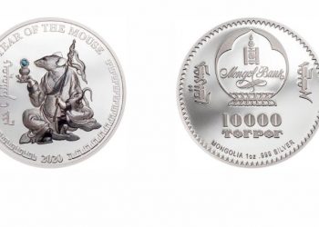 Swarovski шигтгээтэй “Хулгана жил” зоос худалдаанд гарлаа