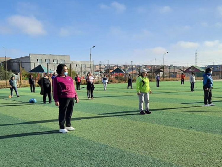 Дүүрэг бүрд ‘Өглөөний дасгал’-ыг  зохион байгуулж байна