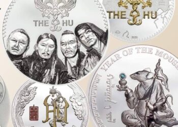 “The Hu” хамтлаг дурсгалын зоосон дээр мөнхөрчээ