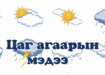 Өнөөдрийн цаг агаар