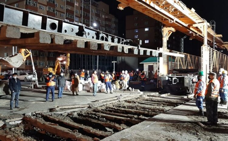 Толгойт-Амгалан өртөө хоорондын төмөр замын гармуудыг шинэчилж байна