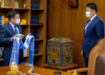 УИХ дахь АН-ын бүлгийн гишүүд Ерөнхийлөгчид бараалхжээ