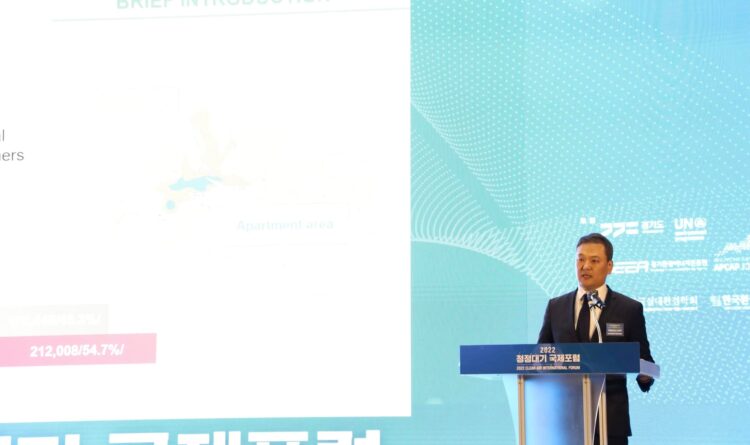 Дэд сайд Г.Түвдэндорж цэвэр агаарын түншлэлийн асуудлаар APCAP 4-д илтгэл тавив