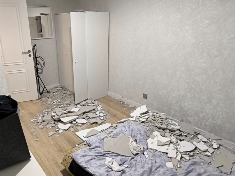 “Гарден сити” хотхоны тааз нурж, оршин суугчид эд хөрөнгөөрөө хохирчээ