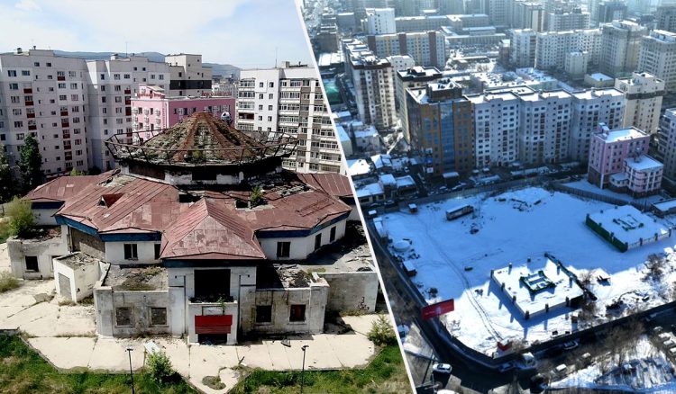 Цэцэрлэгт хүрээлэн барина хэмээн чөлөөлсөн “East” төвийн суурин дээр хороолол барьж эхэлжээ