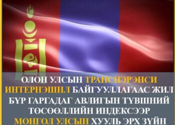 Монгол улсын авлигын төсөөллийн индексийн 18-21 хувийг хууль эрх зүйн орчин болон макро эдийн засгийн үзүүлэлтүүд эзэлжээ