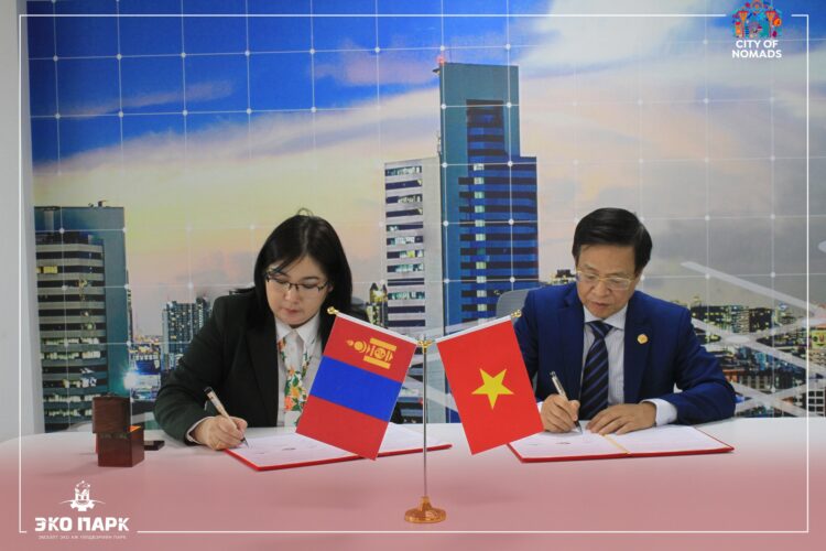 Эмээлт эко аж үйлдвэрийн парк нь БНСВУ-ын GIA DINH GROUP-тэй Хамтран ажиллах санамж бичиг байгууллаа