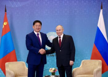Ерөнхийлөгч У.Хүрэлсүхэд ОХУ-ын Ерөнхийлөгч В.В.Путин баяр наадмын мэндчилгээ ирүүлжээ