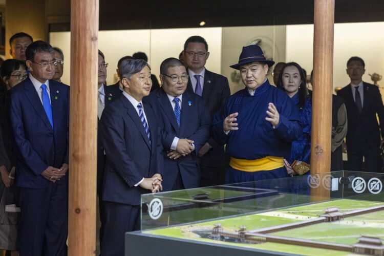 Япон Улсын Цог Жавхлант Эзэн Хаан Нарухито “Чингис хаан” үндэсний музейд зочиллоо