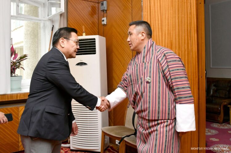 Монгол, Бутан хоёр улсын парламентын бүлгийн гишүүд хууль тогтоох байгууллагуудын хүрээнд туршлага судалж, хамтран ажиллана