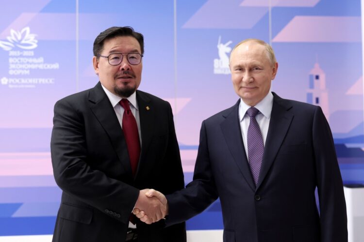 Монгол Улсын Ерөнхий сайд Г.Занданшатар ОХУ-ын Ерөнхийлөгч В.В.Путинд бараалхлаа