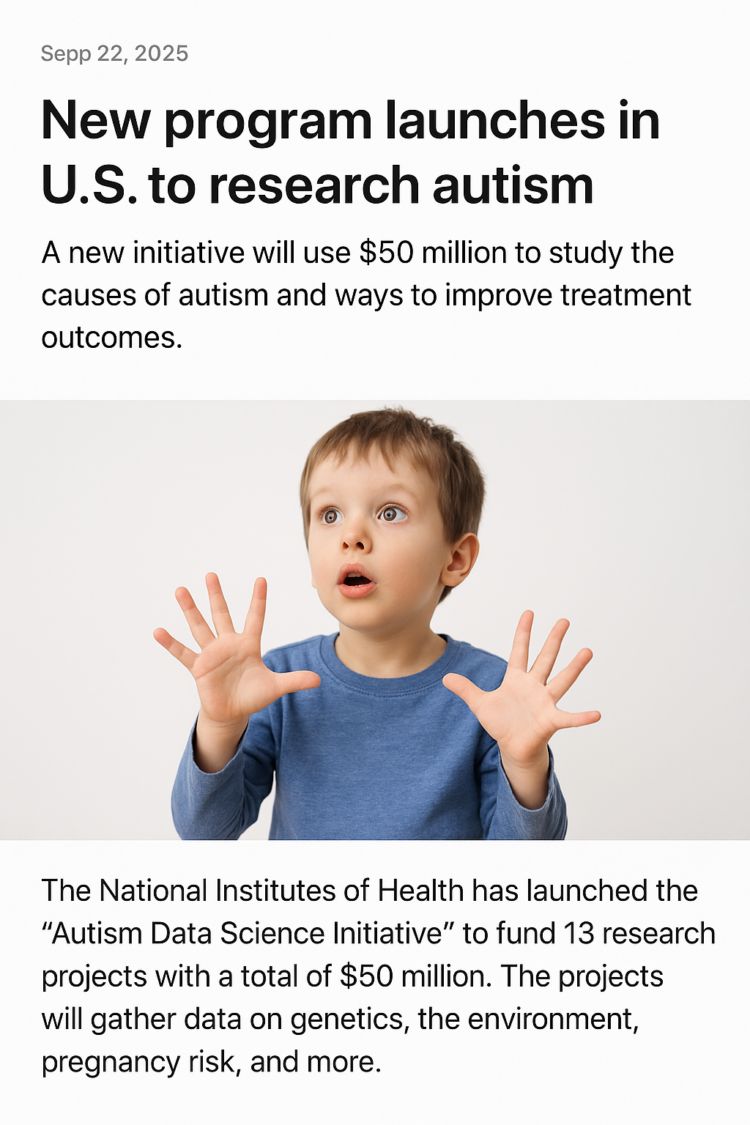 АНУ-д аутизмын судалгаанд шинэ хөтөлбөр эхэллээ