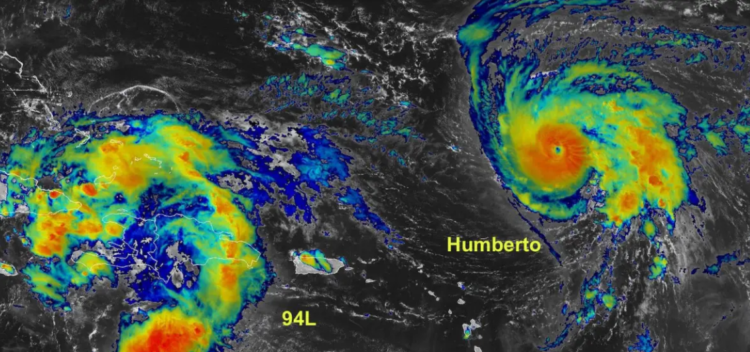 АНУ руу дөхөж буй “Humberto” хар салхи олон улсын анхаарлыг татаж байна