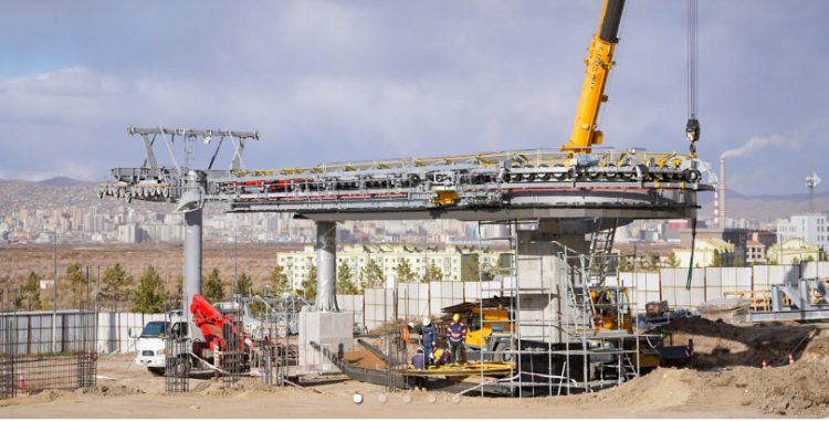 ДҮҮЖИН ЗАМЫН ТЭЭВЭР ТӨСЛИЙН ЯАРМАГ ДАХЬ БУУДЛЫН ЭРГЭЛТИЙН ЗАМ ТӨМРИЙГ СУУРИЛУУЛЛАА