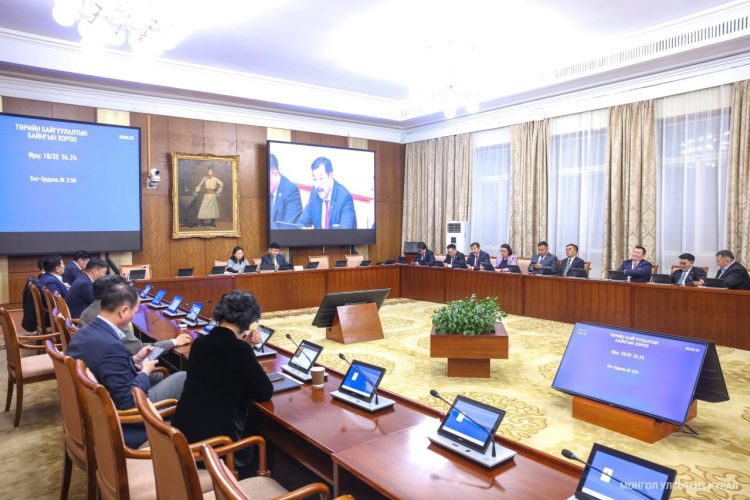 ТББХ: Монгол Улсын Их Хурлын даргын үүрэг гүйцэтгүүлэх тухай тогтоолын төслийг хэлэлцэн дэмжлээ