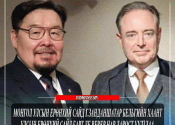 Монгол Улсын Ерөнхий Сайд Г.Занданшатар Бельгийн Хаант Улсын Ерөнхий сайд Барт Де Вевер нар Давост уулзлаа.