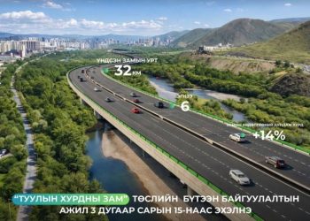 Туулын хурдны замын бүтээн байгуулалтын ажил гуравдугаар сарын 15-наас эхэлнэ