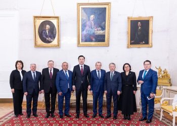 Монгол Улсын Их Хурлын дарга Н.Учрал Оросын Шинжлэх Ухааны Академид зочлов