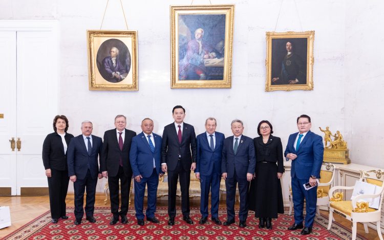 Монгол Улсын Их Хурлын дарга Н.Учрал Оросын Шинжлэх Ухааны Академид зочлов