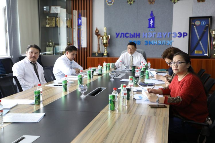 УЛСЫН НЭГДҮГЭЭР ТӨВ ЭМНЭЛГИЙН ЗАХИРАЛ Н.ЛХАЖИЙ ӨӨРИЙН ХҮСЭЛТЭЭР АЖЛААСАА ЧӨЛӨӨЛӨГДЛӨӨ