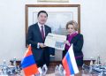 Монгол Улсын Их Хурлын дарга Н.Учрал, ОХУ-ын Холбооны Хурлын Холбооны Зөвлөлийн дарга В.И.Матвиенко нар албан ёсны хэлэлцээ хийв