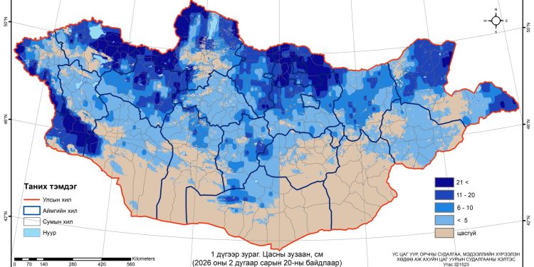 11 АЙМАГ 43 СУМ НУТГААР ЦАГААН ЗУДТАЙ, 13 АЙМАГ 47 СУМ НУТГААР ЦАГААНААР ЗУДАРХУУ НӨХЦӨЛТЭЙ БАЙНА
