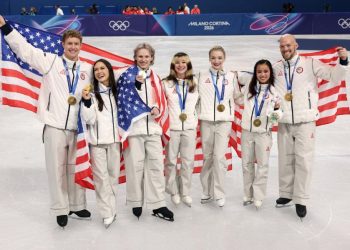 Уран гулгалтын багийн төрөлд АНУ түрүүлжээ