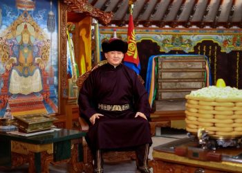 Монгол Улсын Ерөнхийлөгч У.Хүрэлсүх сар шинийн мэндчилгээ дэвшүүлэв