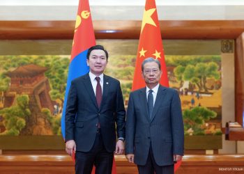 УИХ-ын дарга Н.Учрал БХАТИХ-ын Байнгын хорооны дарга Жао Лөжитэй уулзлаа