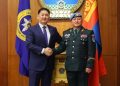 НҮБ-ын цэргийн хүчний командлагчаар ажилласан анхны монгол генералыг хүлээн авч уулзлаа