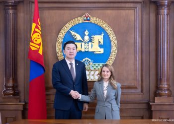 Улсын Их Хурлын дарга Н.Учрал Бүгд Найрамдах Турк Улсаас Монгол Улсад суугаа Элчин сайд Башак Гэнч Юксэлийг хүлээн авч уулзав