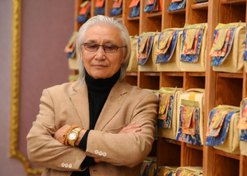 Орчуулагч Ж.Нэргүйн Билигт гүүш Готовын Акимын шарил дээр хэлсэн үг