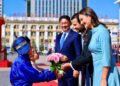 Ерөнхийлөгч У.Хүрэлсүх Монтенегро Улсын Ерөнхийлөгч Яков Милатовичийг Д.Сүхбаатарын талбайд албан ёсоор угтаж авлаа