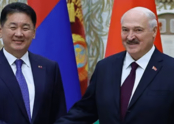 Монгол Улсын Ерөнхийлөгч У.Хүрэлсүх, Беларусийн Ерөнхийлөгч Ч Александр Лукашенко нар албан ёсны хэлэлцээ хийлээ