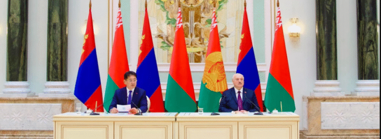 Монгол Улс, Беларусь Улсын Ерөнхийлөгч нар хэлэлцээний дүнгээр мэдээлэл хийлээ